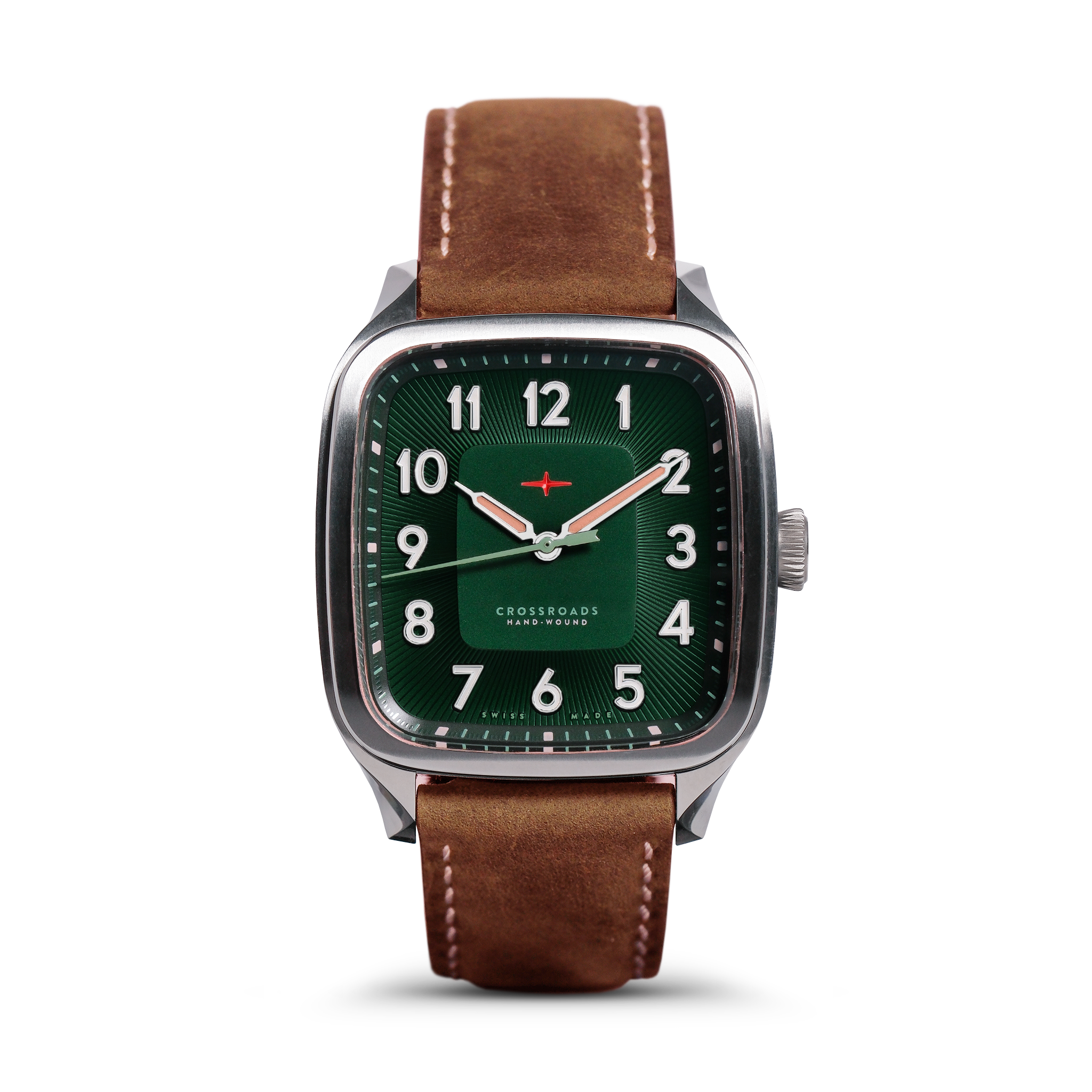 Crossroads S 40 - Fern – Trafford Watch Co.