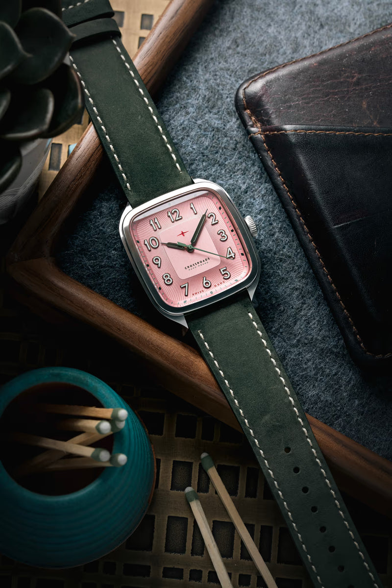 Crossroads S 40 - Flora – Trafford Watch Co.