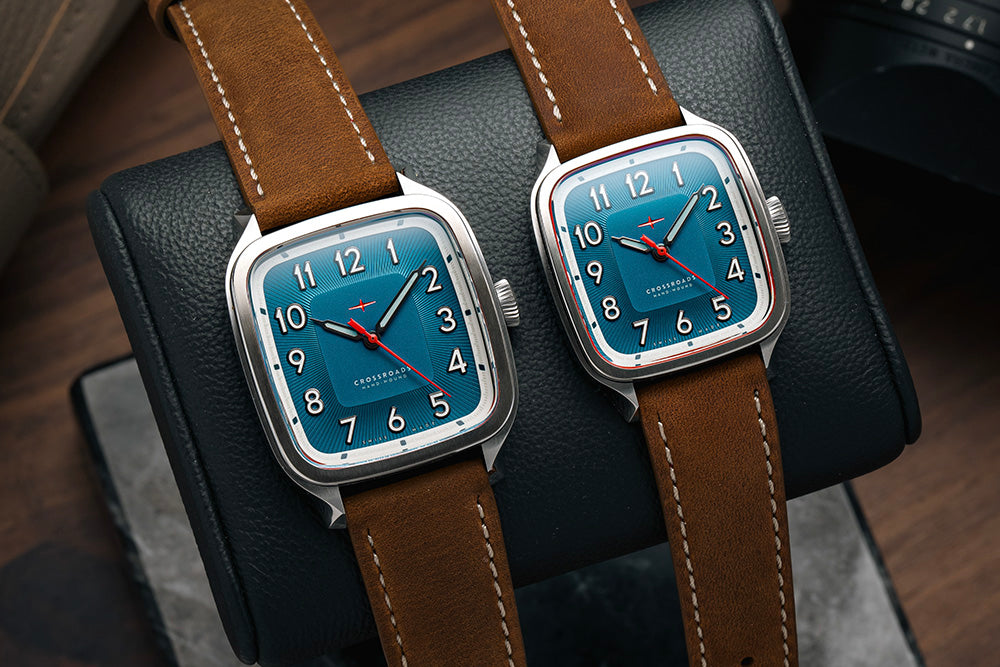 Crossroads Core 40 - Blue – Trafford Watch Co.