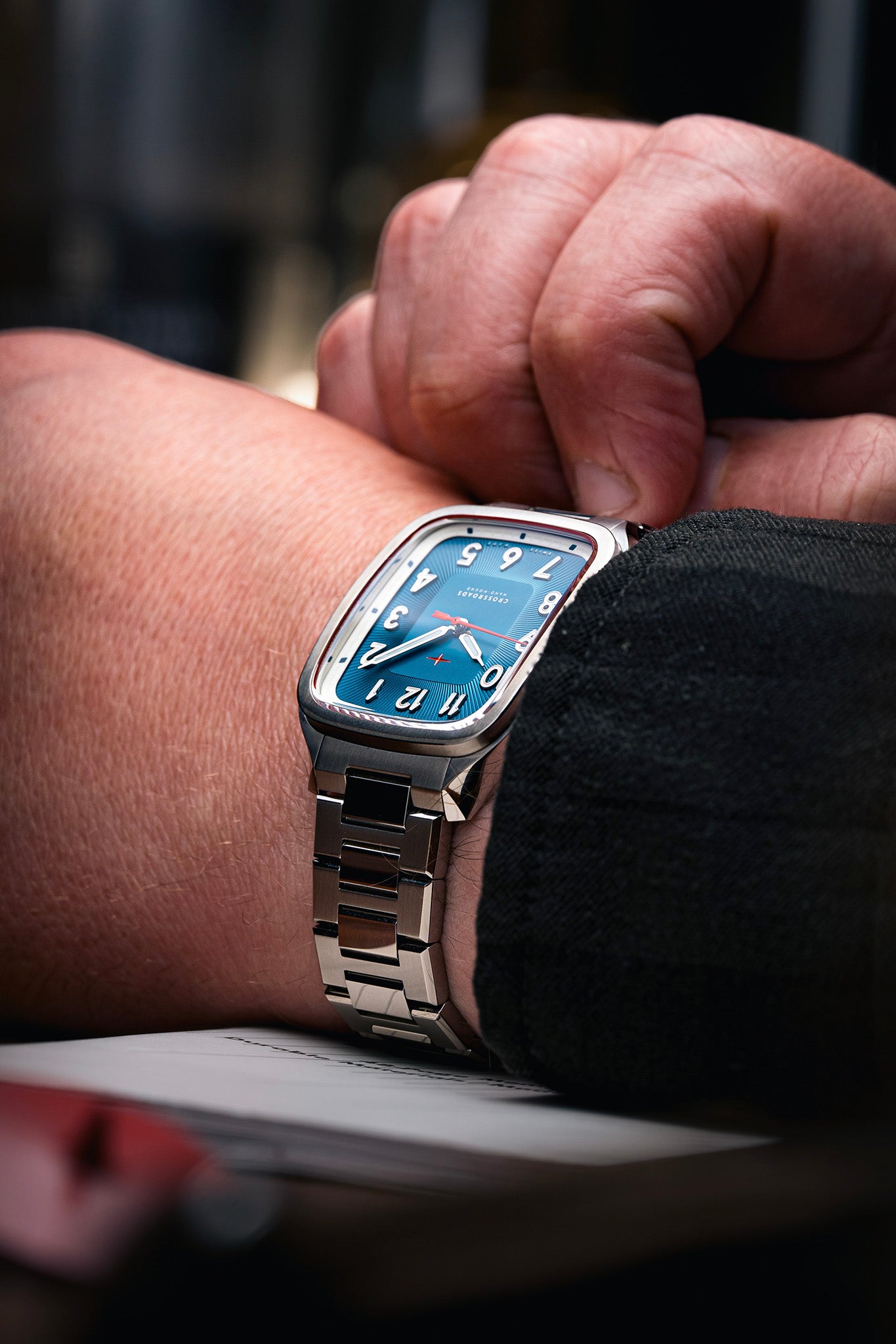 Crossroads S Core 40 - Blue – Trafford Watch Co.