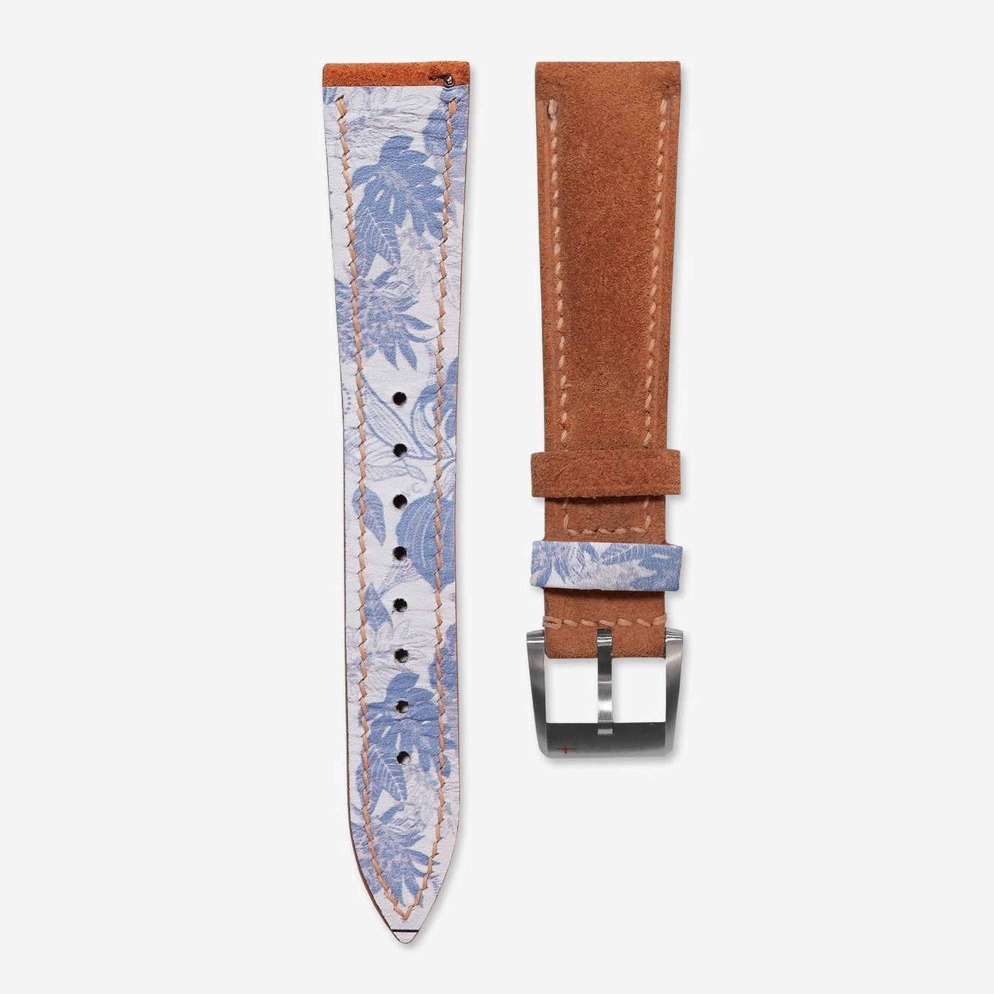 Suede Leather Strap - Light Brown