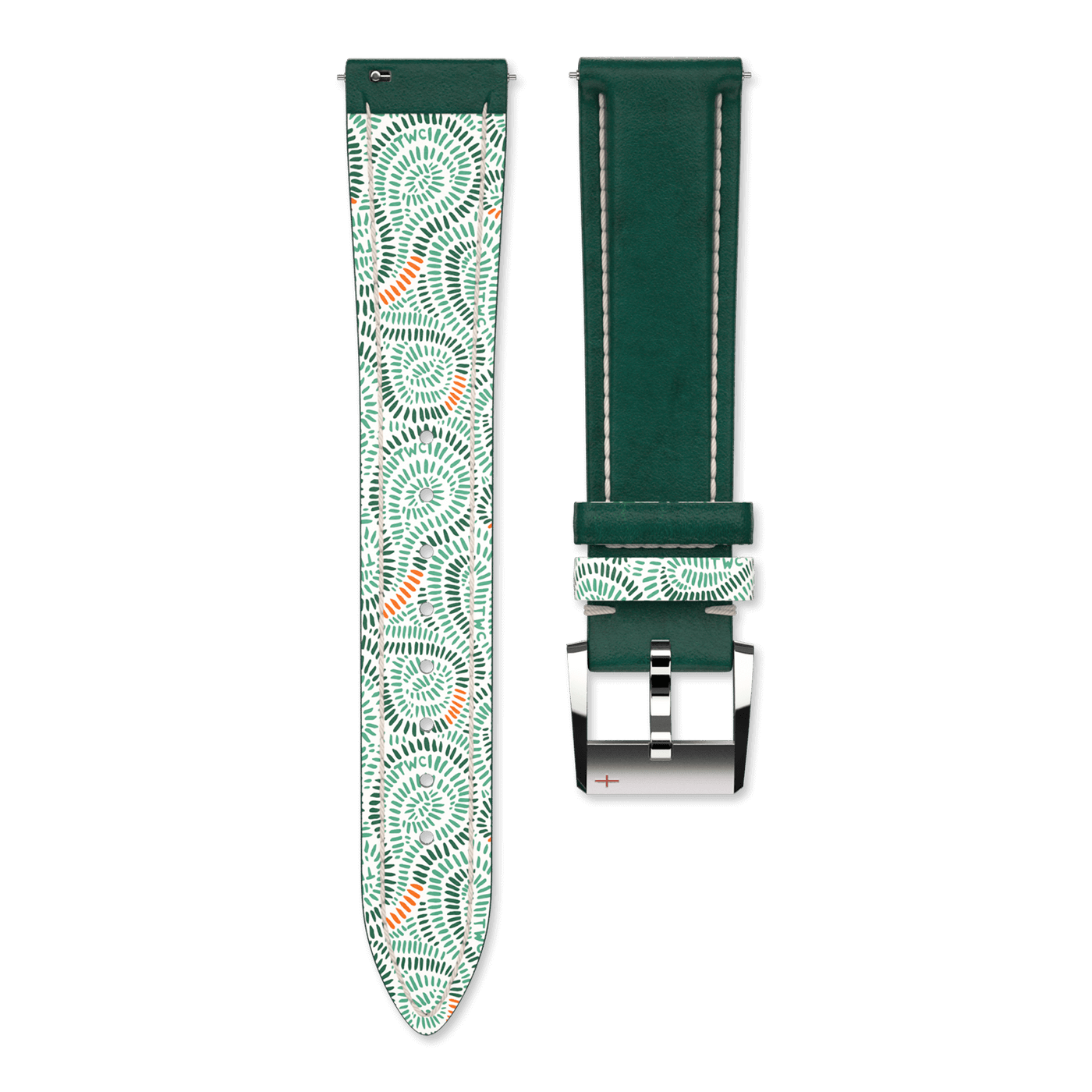 Leather Strap - Green