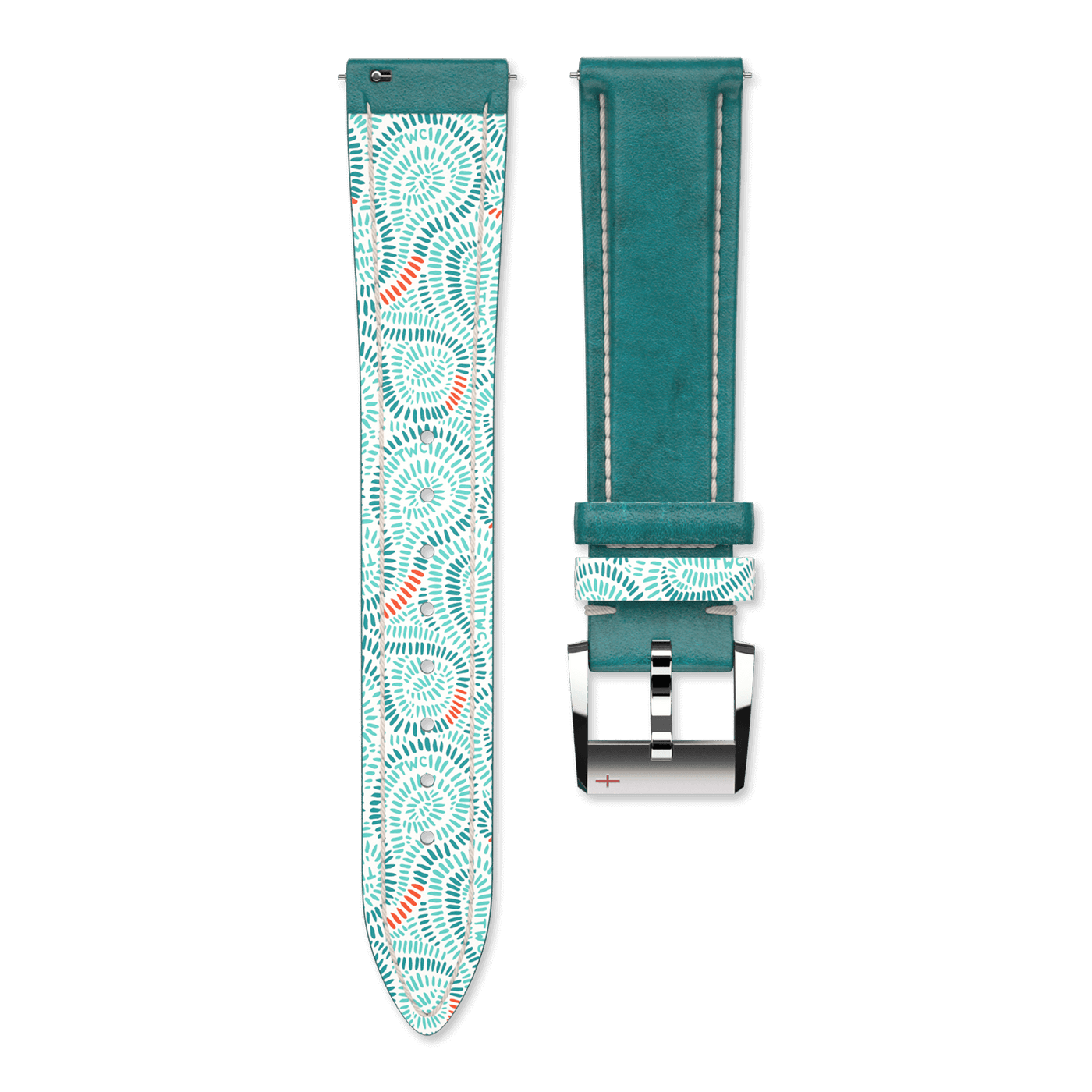 Leather Strap - Teal
