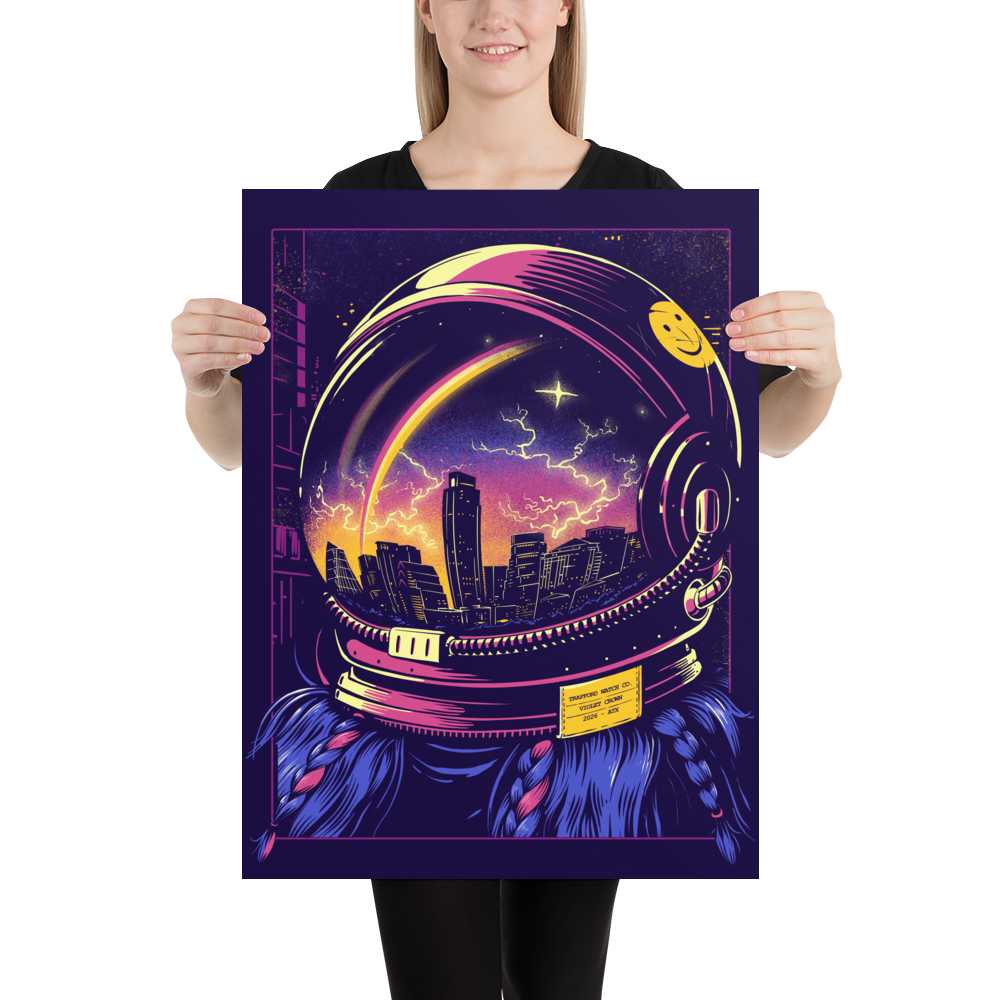 Poster - Violet Crown